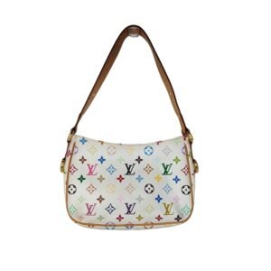 Louis Vuitton Monogram Multicolor Lodge PM White | AlmaBagz