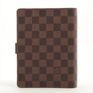 Louis Vuitton Agenda MM Notebook Cover Damier Ebene | AlmaBagz