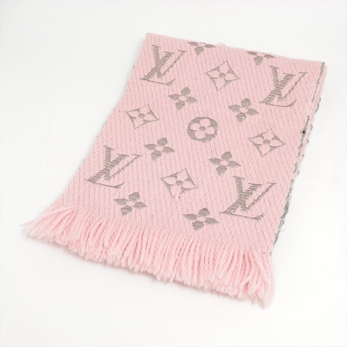 Louis Vuitton Echarpe Logomania Scarf Pink | AlmaBagz - Image 3