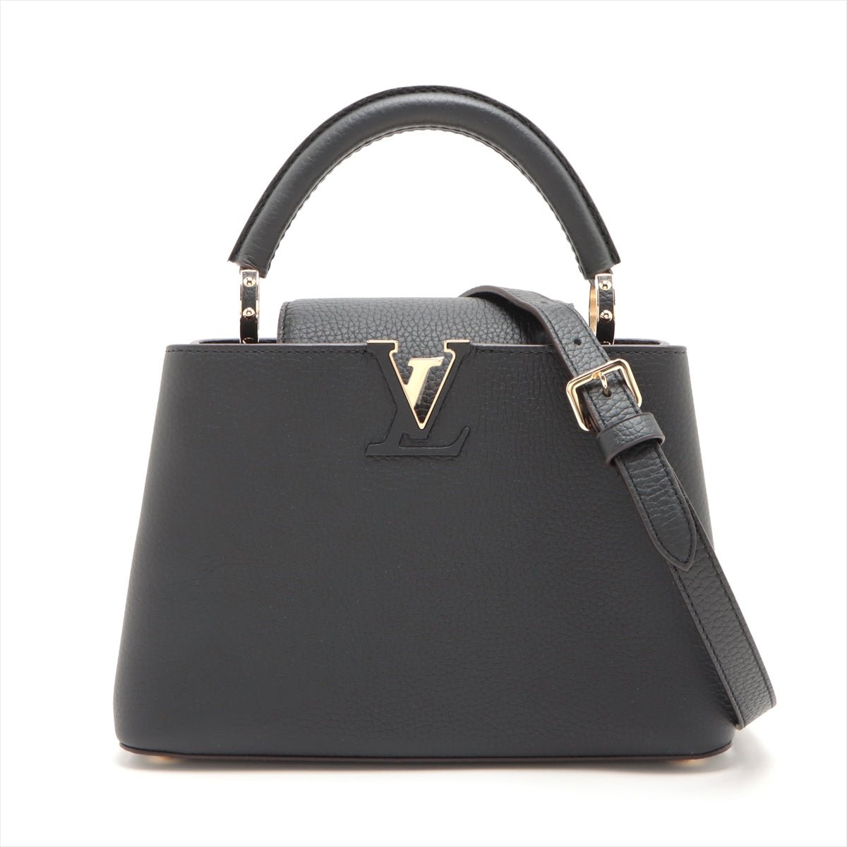 Louis Vuitton Capucine BB Black | AlmaBagz