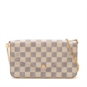 Louis Vuitton Damier Azur Pochette Felice | AlmaBagz