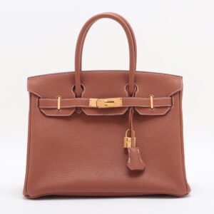 Hermes Birkin 30 Togo Gold - C Stamp | AlmaBagz