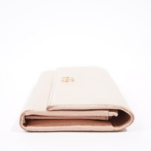 Gucci Marmont Long Wallet Pink Leather | AlmaBagz