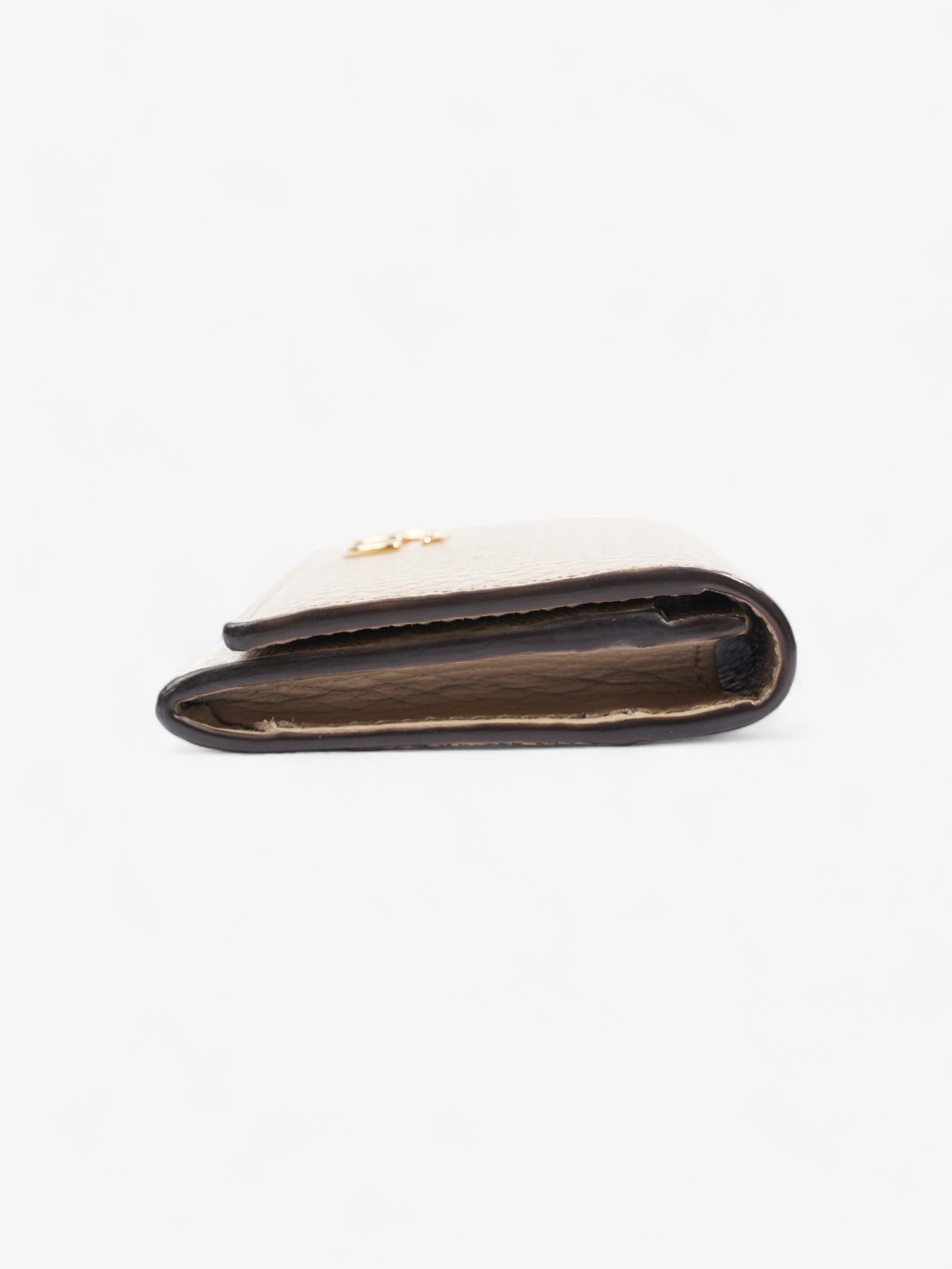 Gucci GG Marmont Wallet Beige Leather | AlmaBagz