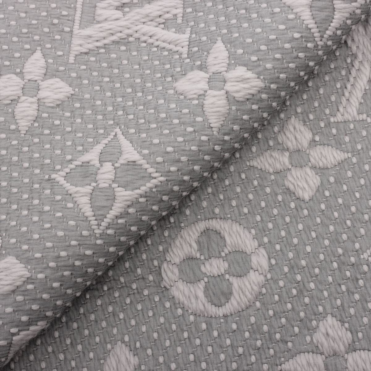 Louis Vuitton Logomania Grey Scarf | AlmaBagz