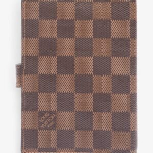 Louis Vuitton Small Ring Agenda Damier Ebene Coated Canvas | AlmaBagz