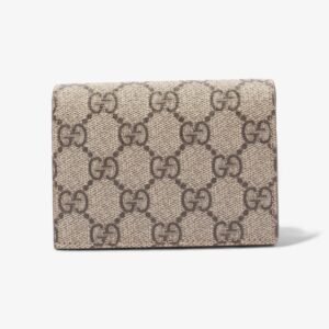 Gucci Cherry Compact Wallet Supreme Coated Canvas | AlmaBagz