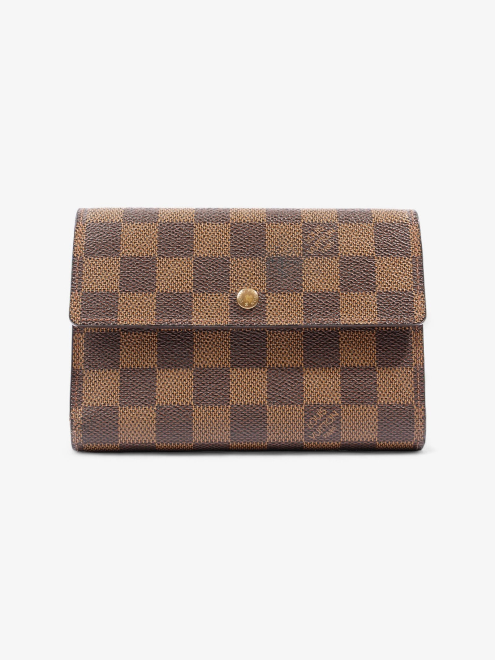Louis Vuitton Porte Tresor Etui Papier Damier Ebene Coated Canvas | AlmaBagz - Image 7