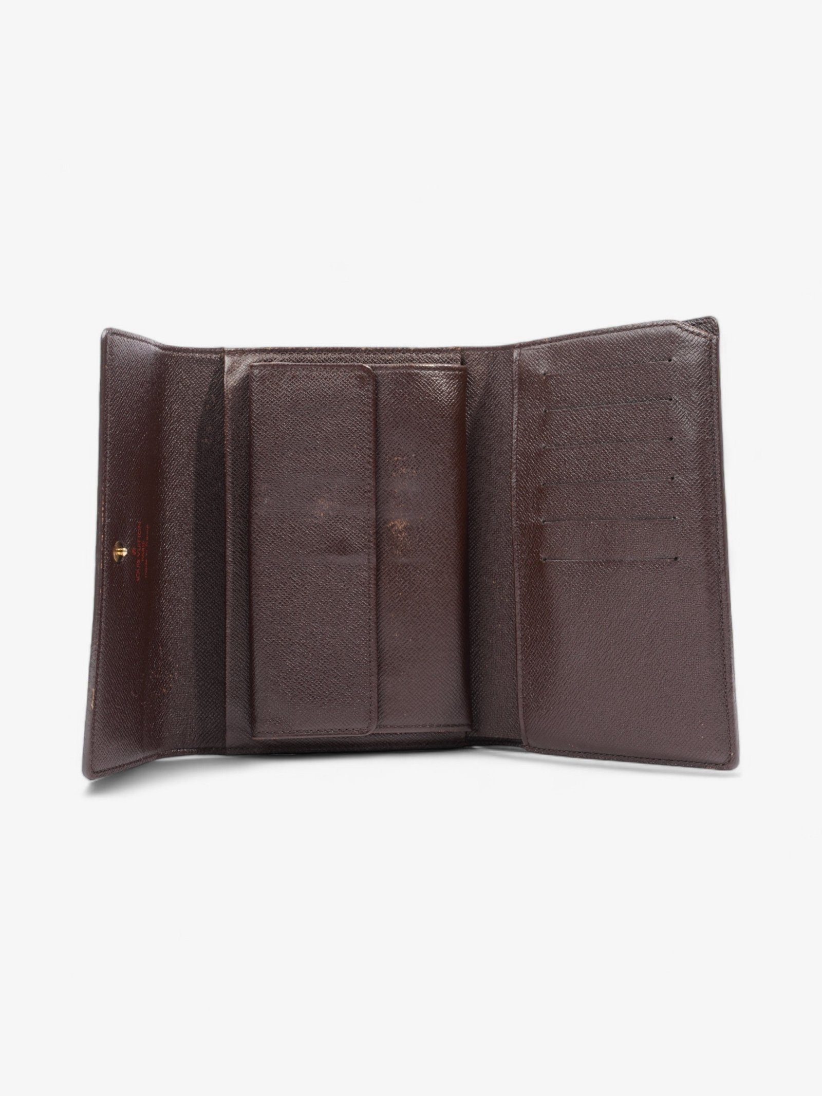 Louis Vuitton Porte Tresor Etui Papier Damier Ebene Coated Canvas | AlmaBagz - Image 4