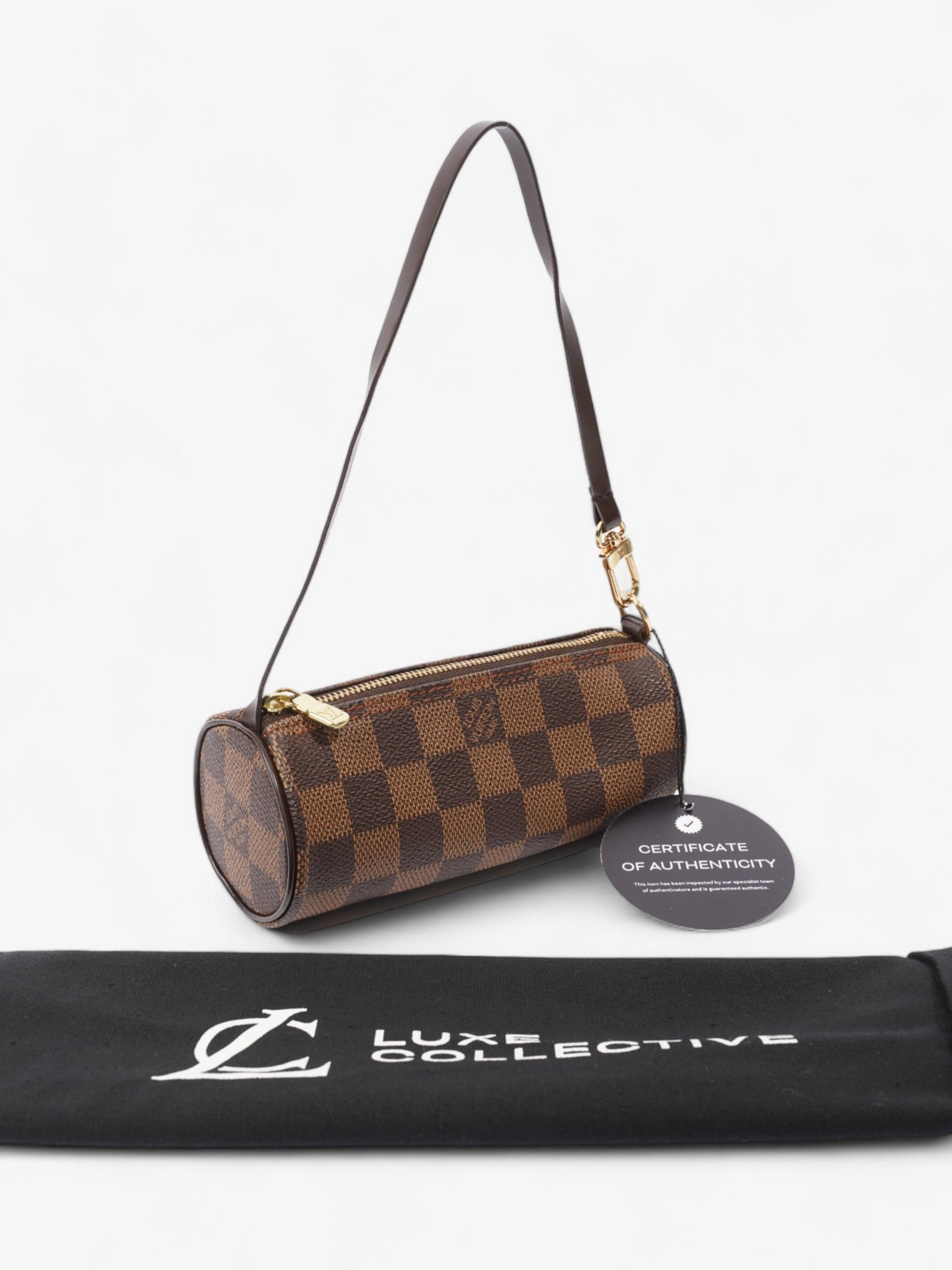 Louis Vuitton Papillon Damier Ebene Coated Canvas Mini | AlmaBagz - Image 8
