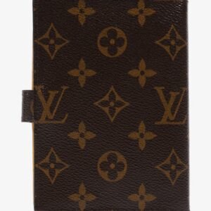 Louis Vuitton Animation Groom Agenda Monogram / Yellow / White Coated Canvas | AlmaBagz