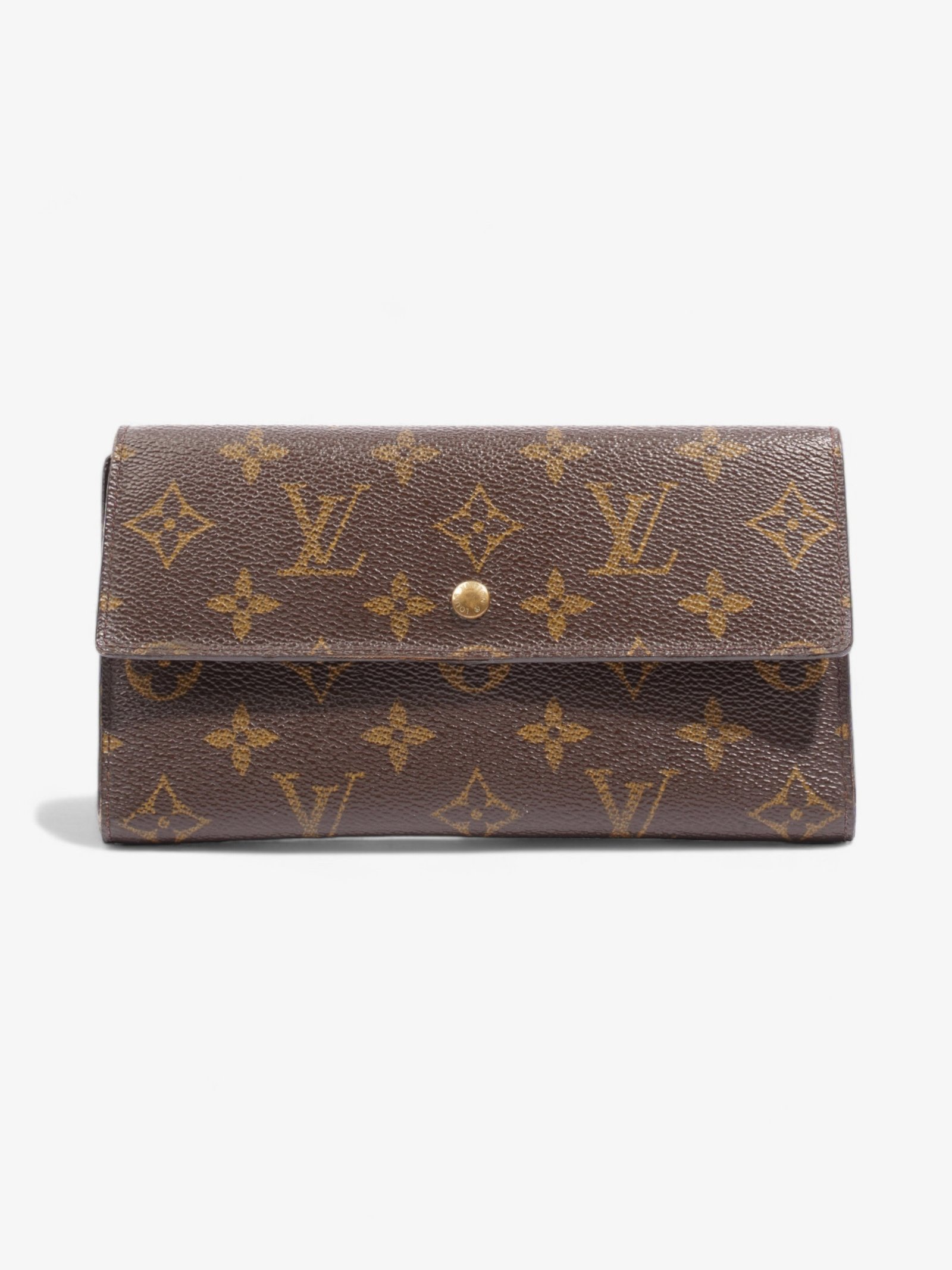 Louis Vuitton Porte Tresor International Long Wallet Monogram Coated Canvas | AlmaBagz - Image 7