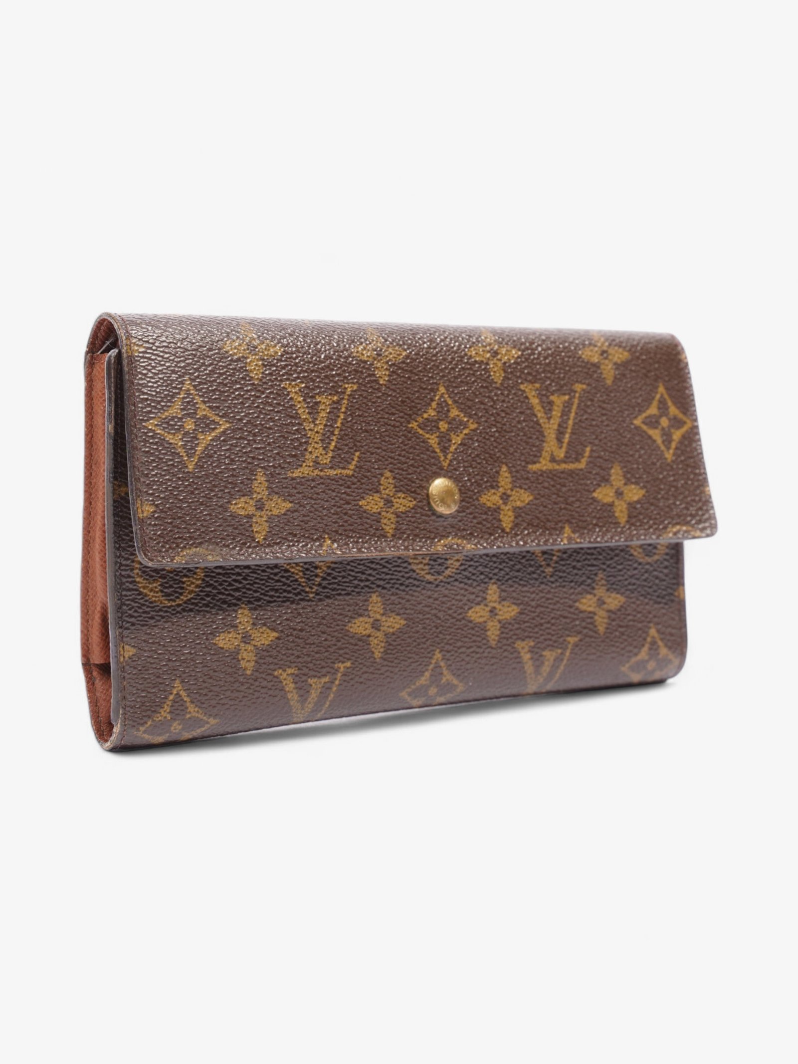 Louis Vuitton Porte Tresor International Long Wallet Monogram Coated Canvas | AlmaBagz - Image 3