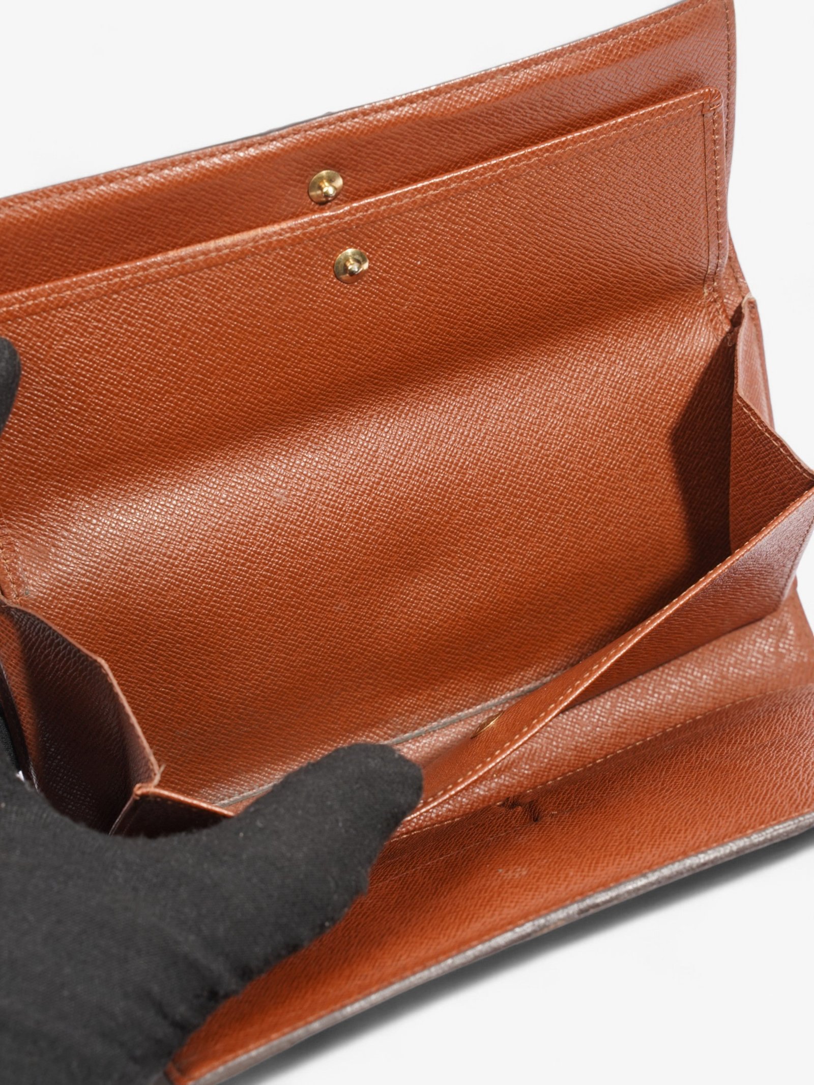 Louis Vuitton Porte Tresor International Long Wallet Monogram Coated Canvas | AlmaBagz - Image 6