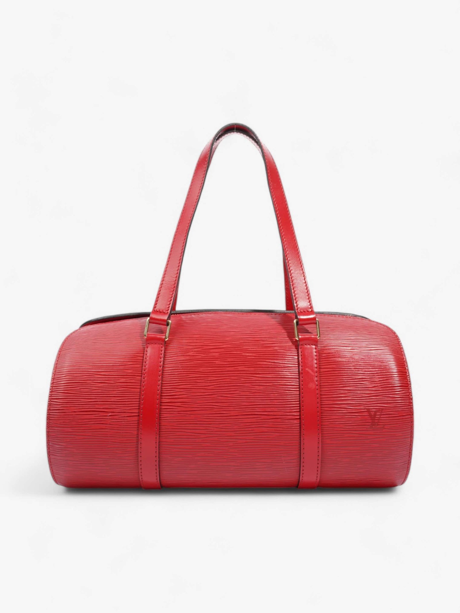 Louis Vuitton Soufflot Red Epi Leather | AlmaBagz - Image 10