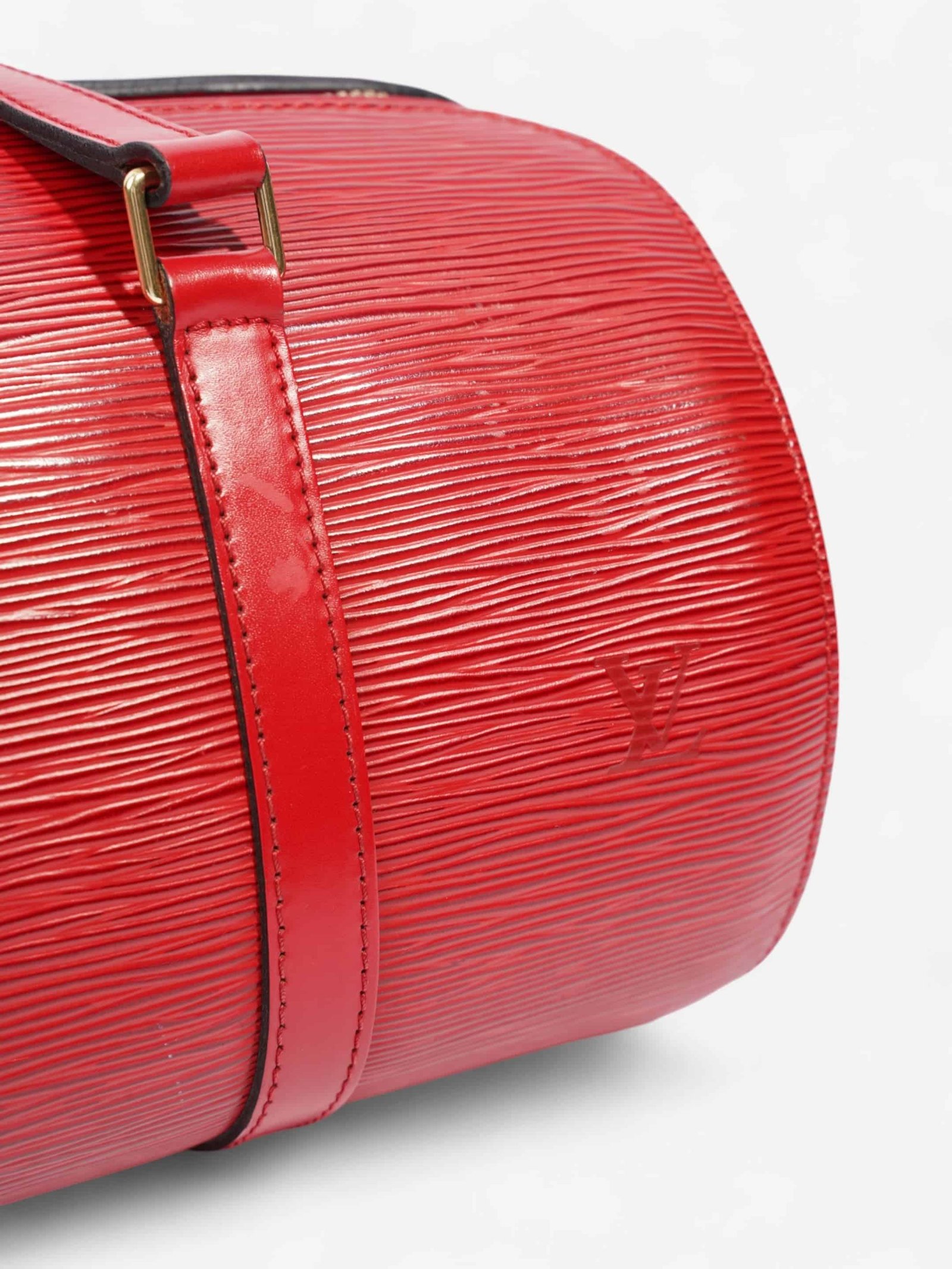 Louis Vuitton Soufflot Red Epi Leather | AlmaBagz - Image 6