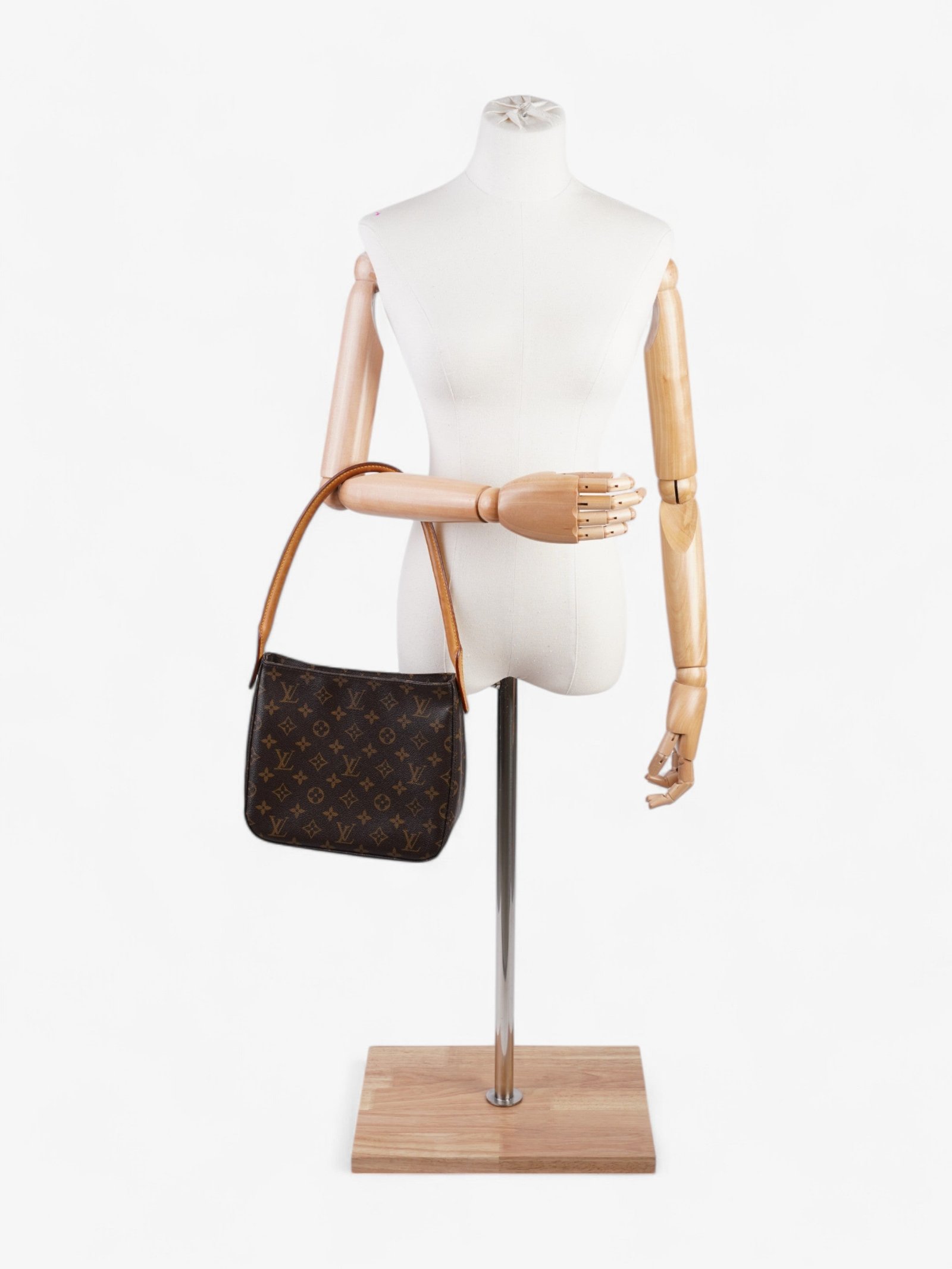 Louis Vuitton Looping Monogram Coated Canvas MM | AlmaBagz