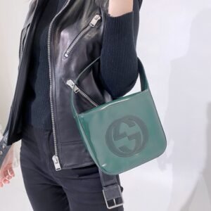 Gucci patent leather handbag TWS | AlmaBagz