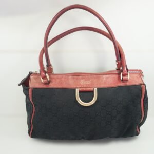 Gucci Sort og Rød Skuldertaske | AlmaBagz