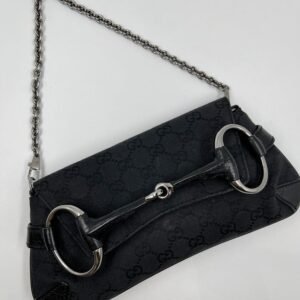 Gucci Horsebit 1955 Canvas Shoulder Bag | AlmaBagz