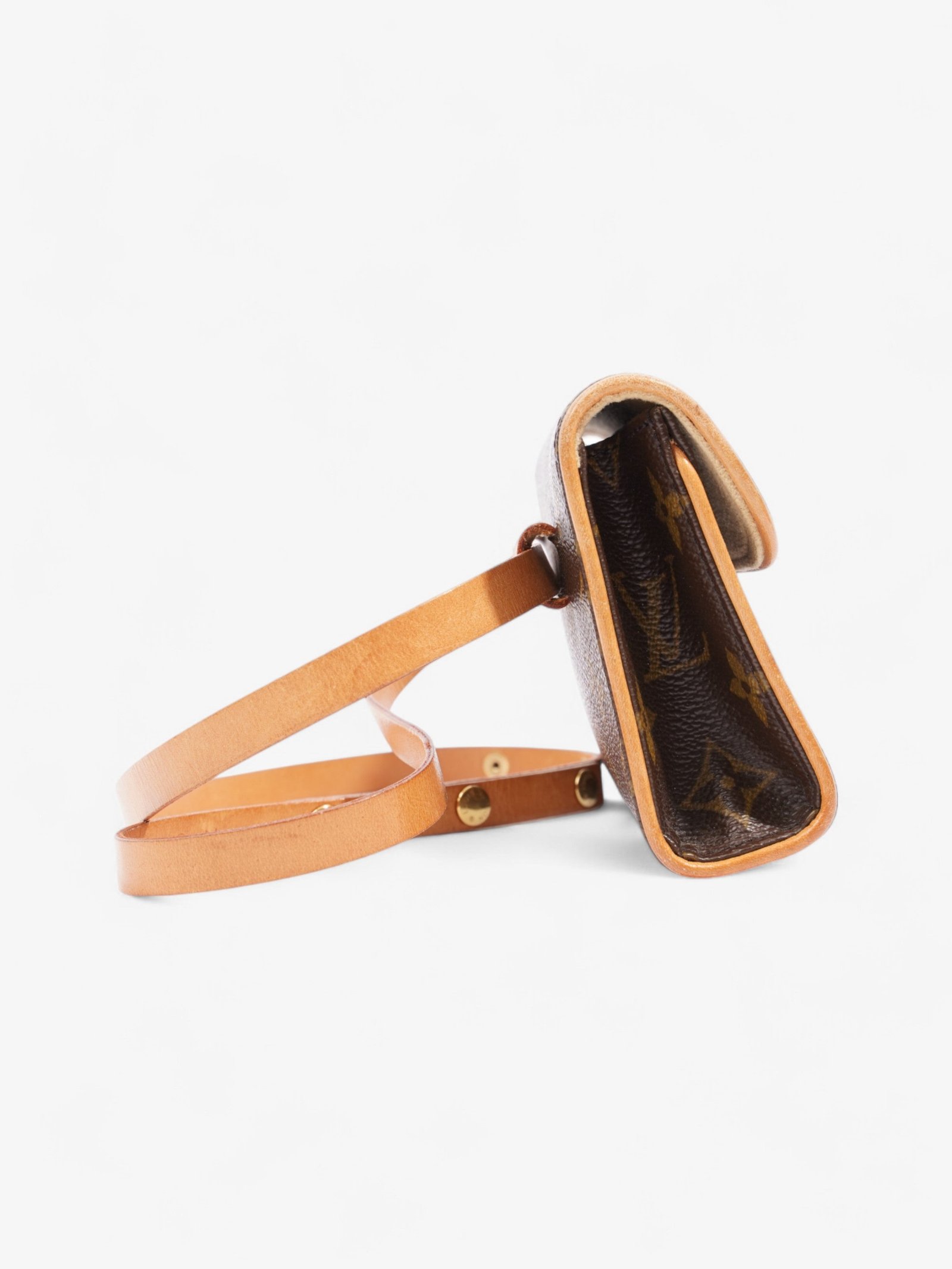 Louis Vuitton Pochette Florentine Monogram Coated Canvas XS | AlmaBagz - Image 4