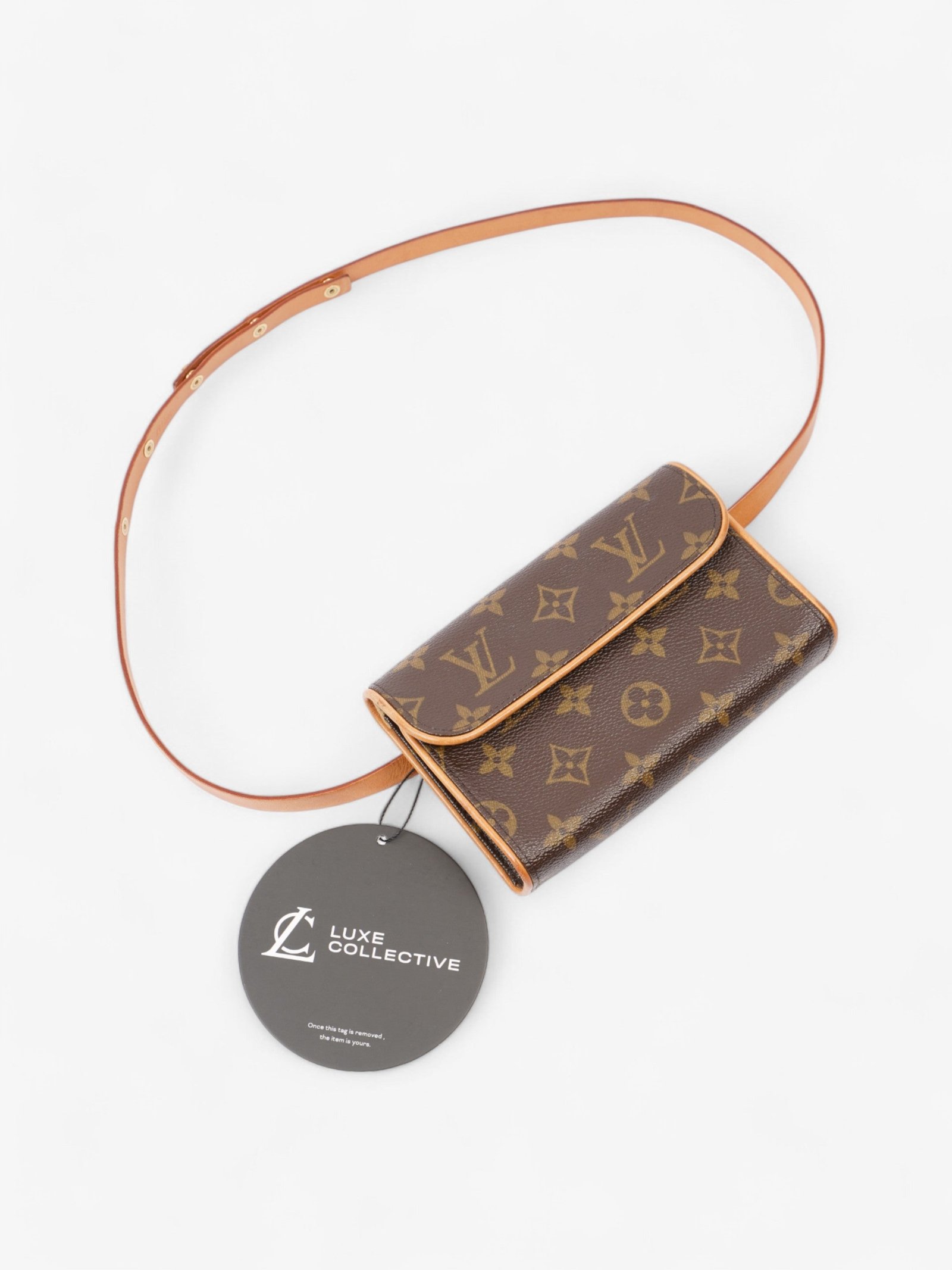 Louis Vuitton Pochette Florentine Monogram Coated Canvas XS | AlmaBagz - Image 8