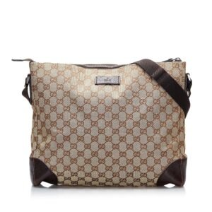Gucci GG Canvas Crossbody Bag | AlmaBagz