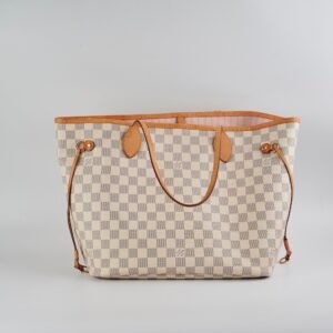 Louis Vuitton Neverfull MM Damier Azur | AlmaBagz