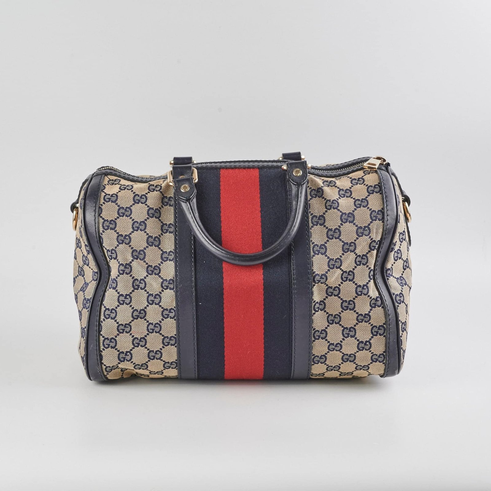Gucci Boston GG Canvas Bag | AlmaBagz