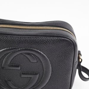 Gucci Soho Disco Black Crossbody Bag | AlmaBagz