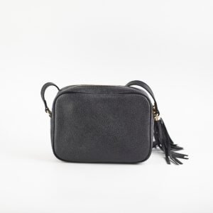 Gucci Soho Disco Black Crossbody Bag | AlmaBagz