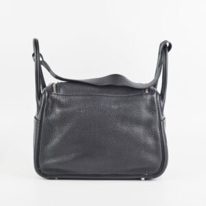 Hermes Lindy 30 Togo Black - X Stamp | AlmaBagz