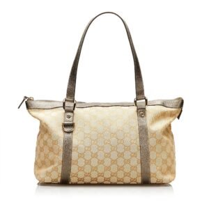 Gucci GG Canvas Abbey-D Ring Shoulder Bag | AlmaBagz