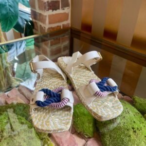 GUCCI Multicolor Leather Espadrilles SZ 10 | AlmaBagz