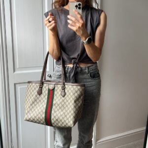 Gucci Ophidia GG Supreme Medium Tote (RRP £1440) | AlmaBagz