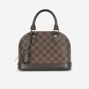 Louis Vuitton Louis Vuitton - Alma BB - Damier Ebene GHW - | AlmaBagz