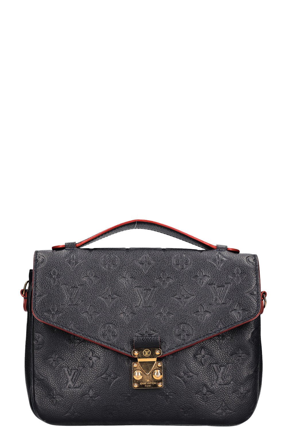 LOUIS VUITTON Pochette Metis Empreinte Marine Rouge | AlmaBagz - Image 2
