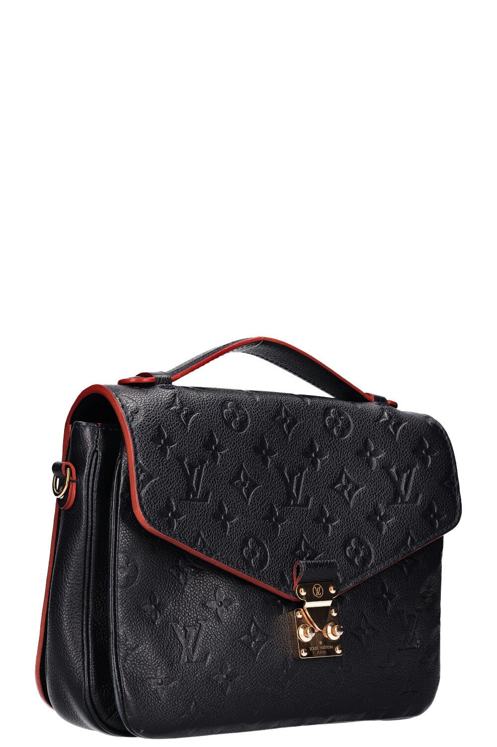 LOUIS VUITTON Pochette Metis Empreinte Marine Rouge | AlmaBagz - Image 3