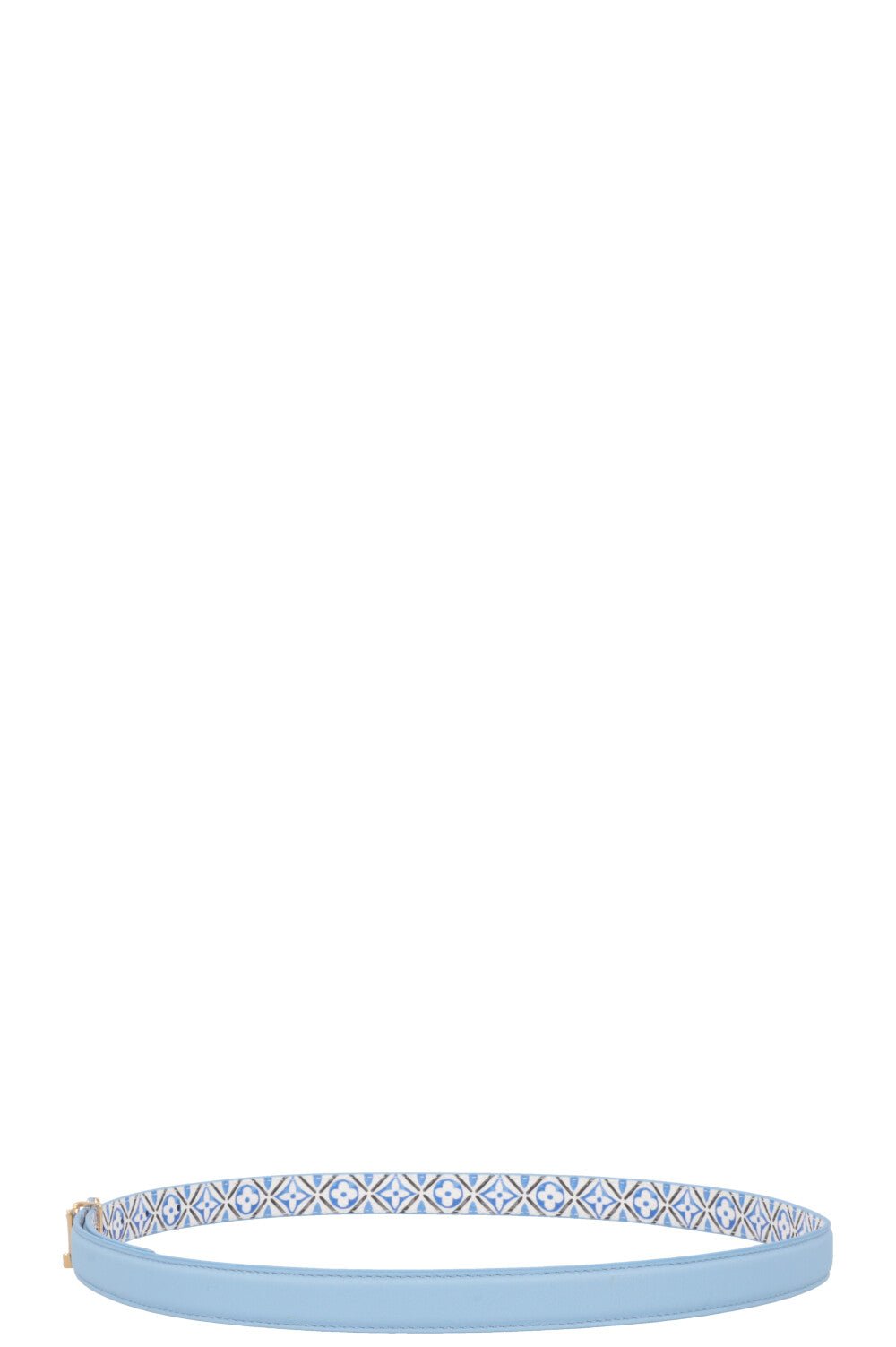 LOUIS VUITTON Pretty LV Reversible Belt Blue | AlmaBagz - Image 7