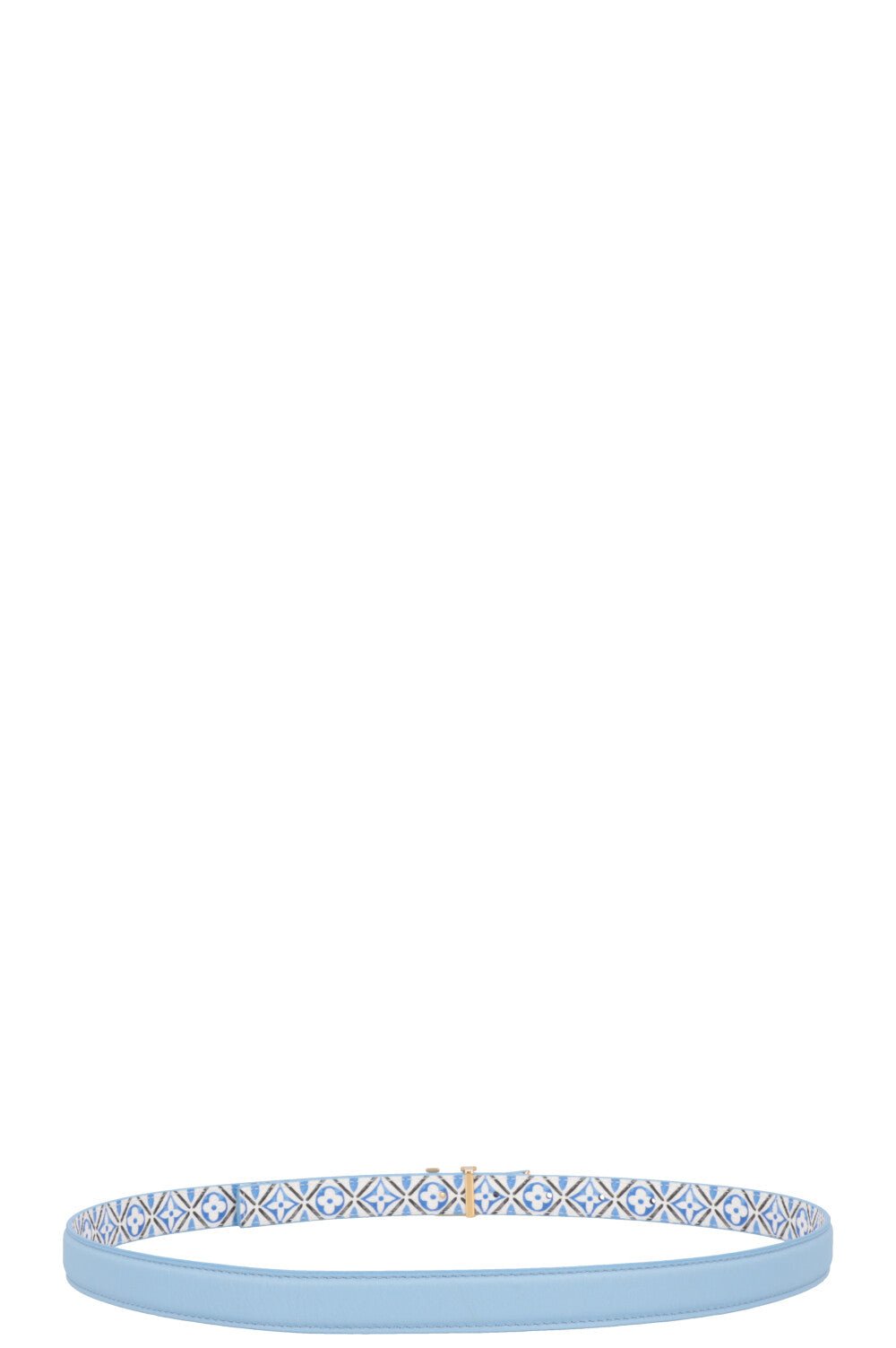 LOUIS VUITTON Pretty LV Reversible Belt Blue | AlmaBagz - Image 6