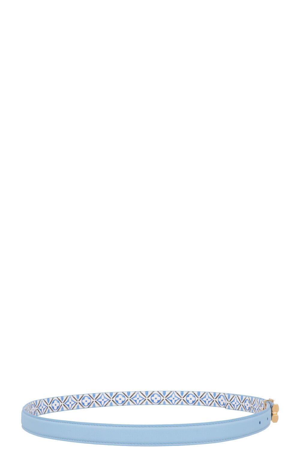 LOUIS VUITTON Pretty LV Reversible Belt Blue | AlmaBagz - Image 5