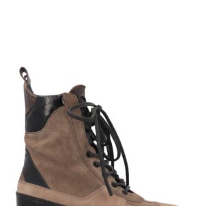 LOUIS VUITTON Laureate Boots Suede Khaki MNG | AlmaBagz