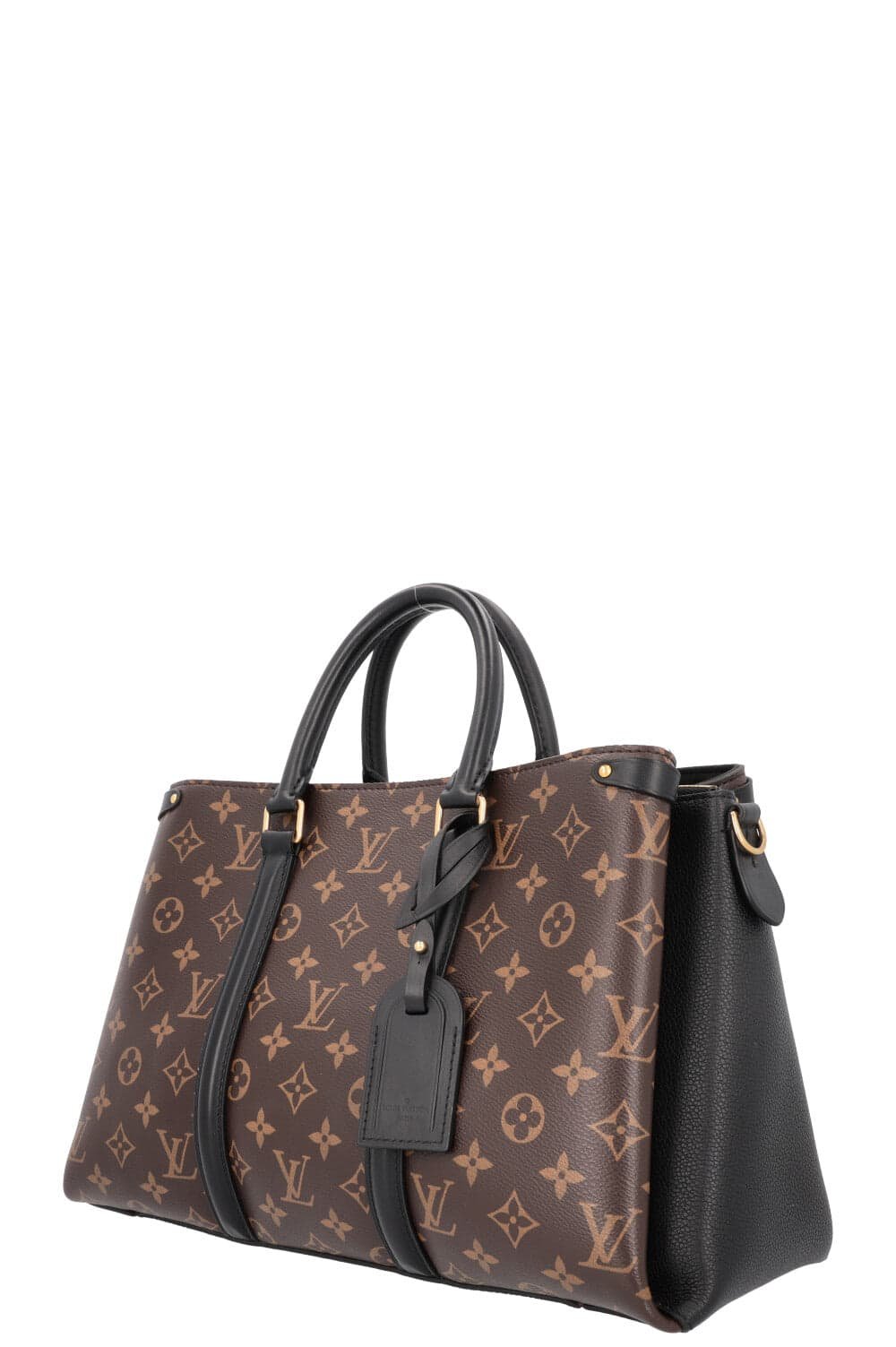 LOUIS VUITTON Soufflot MM Handbag MNG Canvas | AlmaBagz - Image 6
