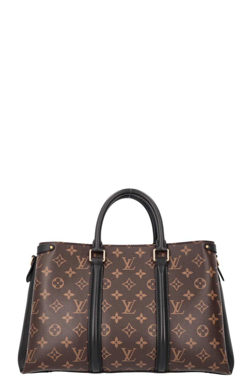 LOUIS VUITTON Soufflot MM Handbag MNG Canvas | AlmaBagz - Image 4