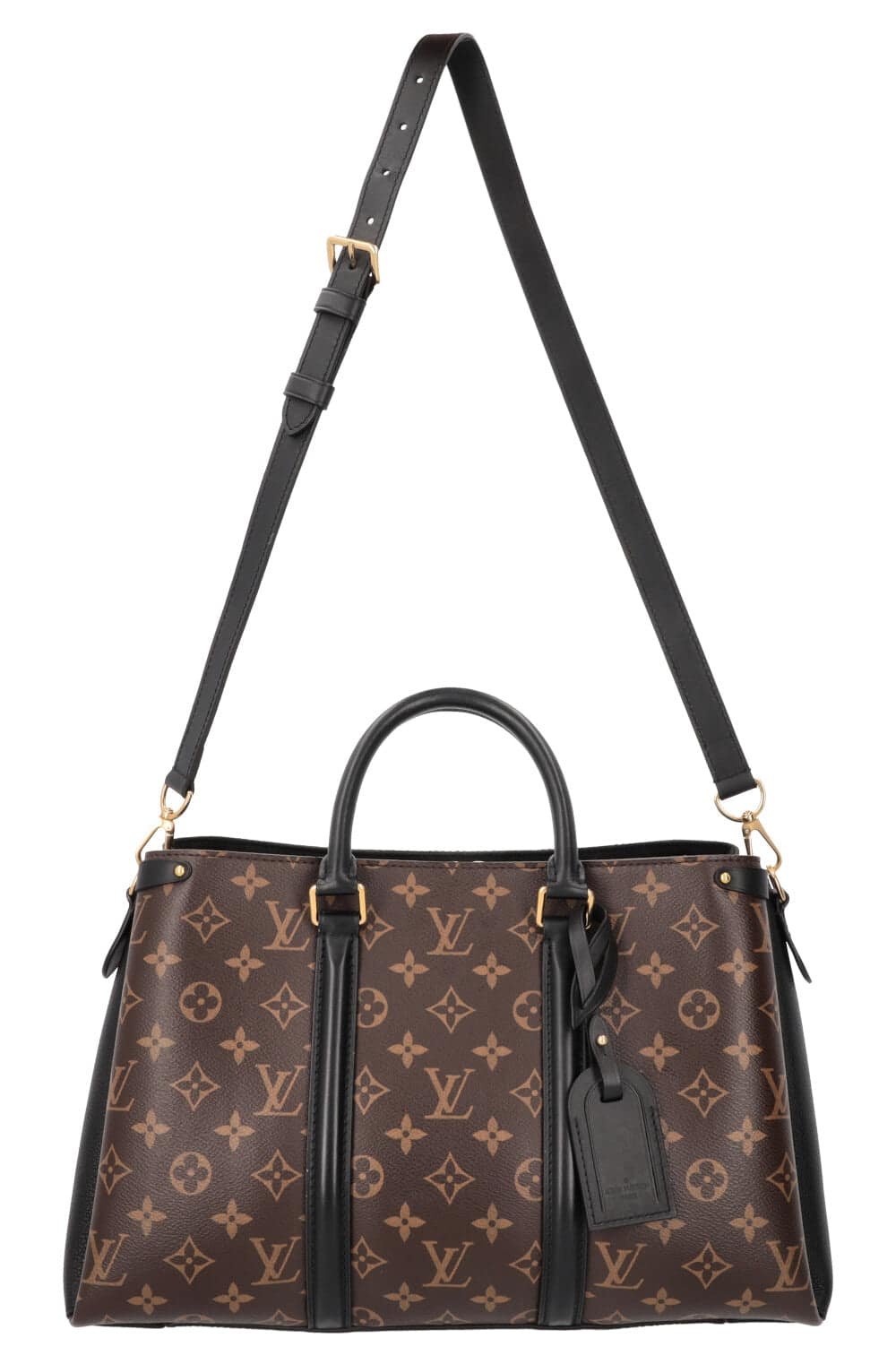 LOUIS VUITTON Soufflot MM Handbag MNG Canvas | AlmaBagz - Image 2