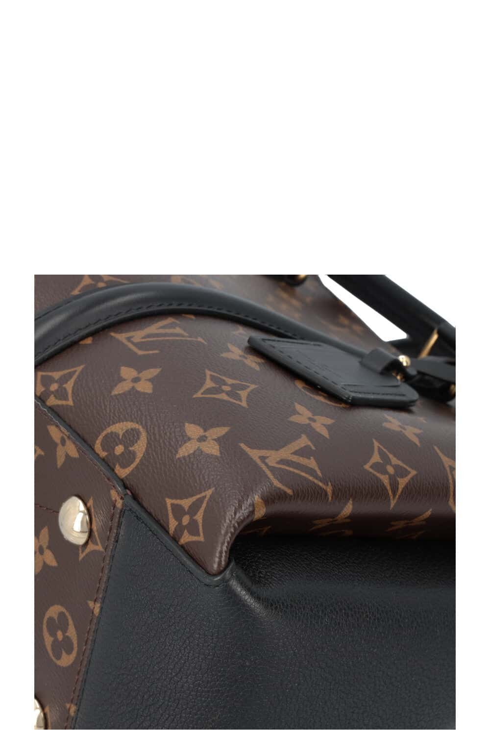 LOUIS VUITTON Soufflot MM Handbag MNG Canvas | AlmaBagz - Image 10
