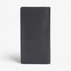 Louis Vuitton Brazza Wallet Black Epi Leather | AlmaBagz