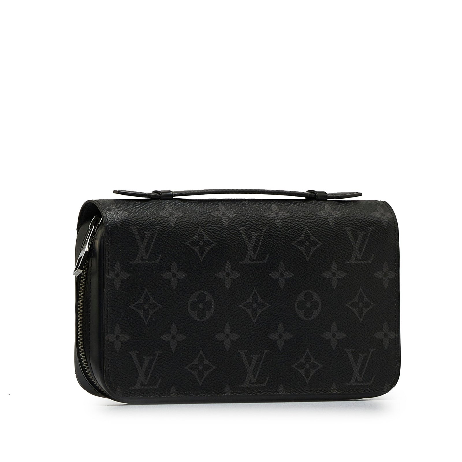 LOUIS VUITTON Monogram Eclipse Zippy XL Wallet Long Wallets | AlmaBagz