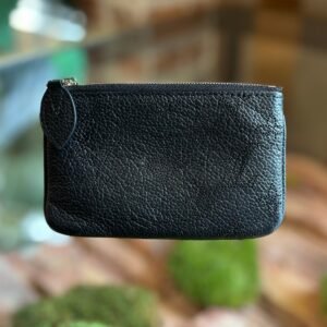 LOUIS VUITTON Black Mahina Key Pouch | AlmaBagz