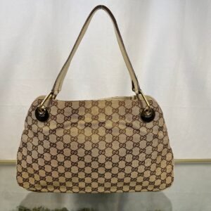 GUCCI GG Supreme Canvas Medium Eclipse Shoulder Bag | AlmaBagz